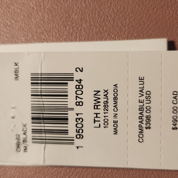 Coach Black Leather Rowan Satchel with Gold Accents - Picture 6 of 6